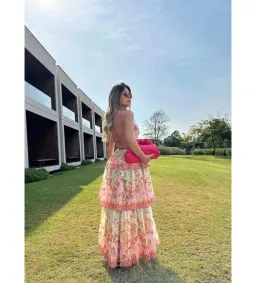 Zimmermann Laurel Frill Midi Dress Floral Size 0 AU 8 for rent on The Volte - image 6