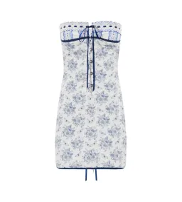 With Jean Sabrin Mini Dress Toile Papillon Size S AU 8 for rent on The Volte - image 7