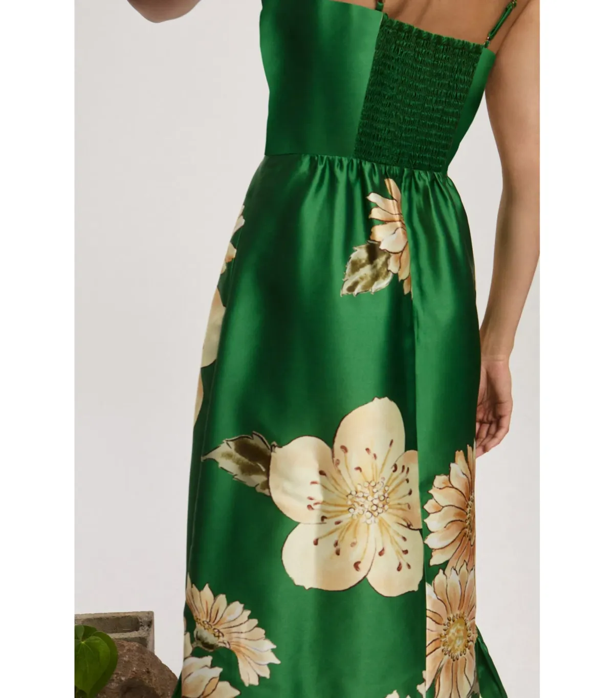 Alemais Sage Midi Dress Green Size AU 10 - Image 4