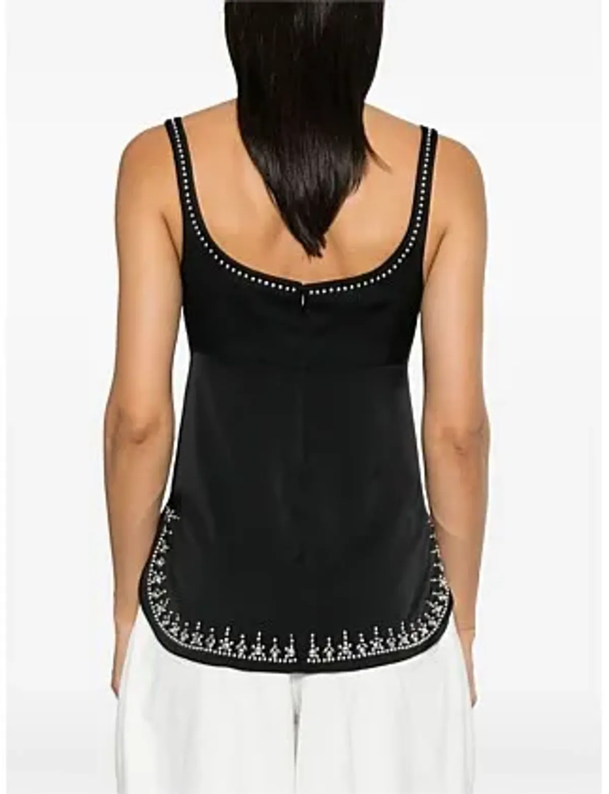 Rabanne Tank Top Studded Size 6/XS - Image 2