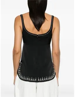 Rabanne Tank Top Studded Size 6/XS for rent on The Volte - image 2