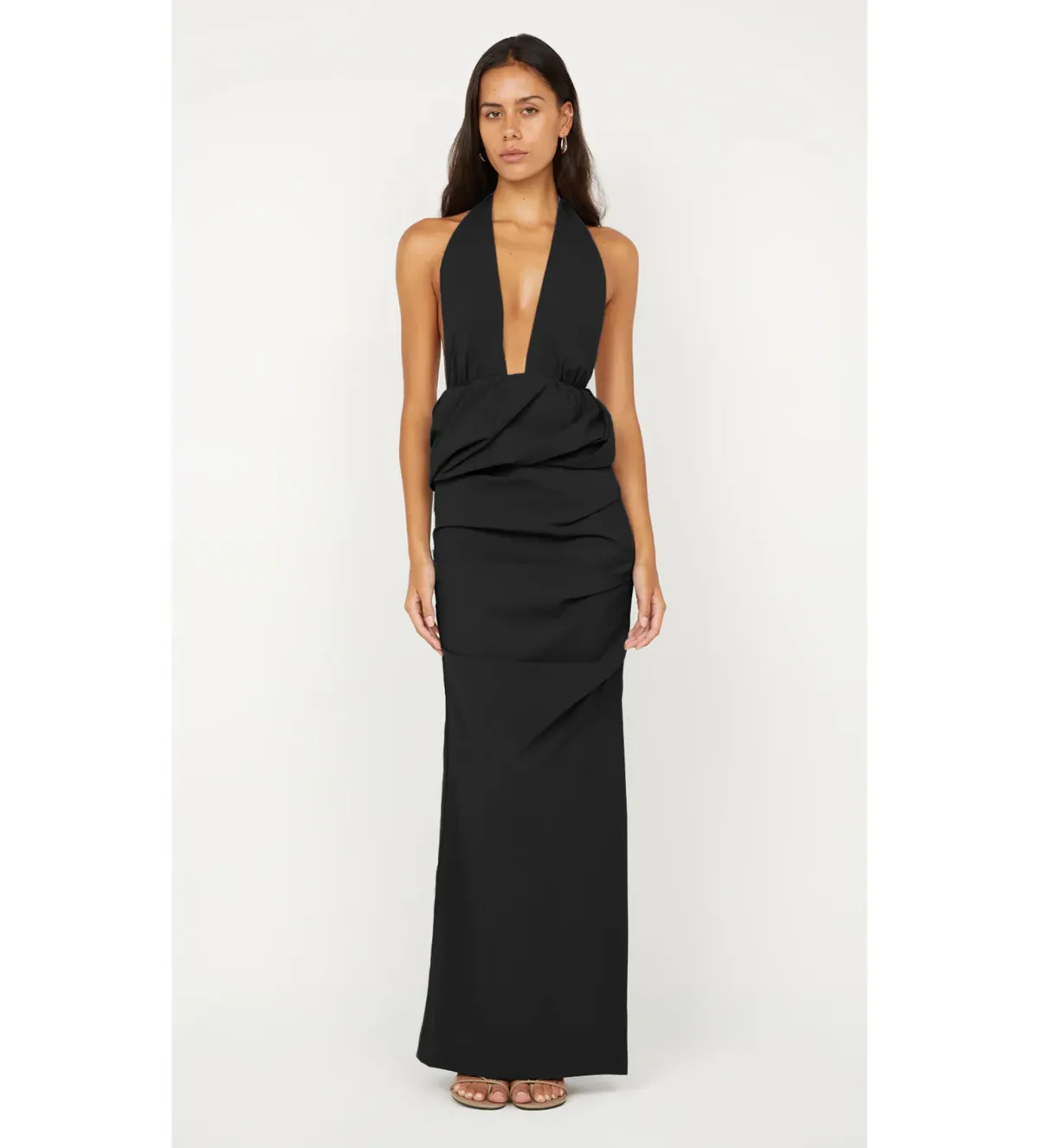 Bec and Bridge Priscilla Bubble Maxi Dress in Black Size S / AU 8 - Image 1