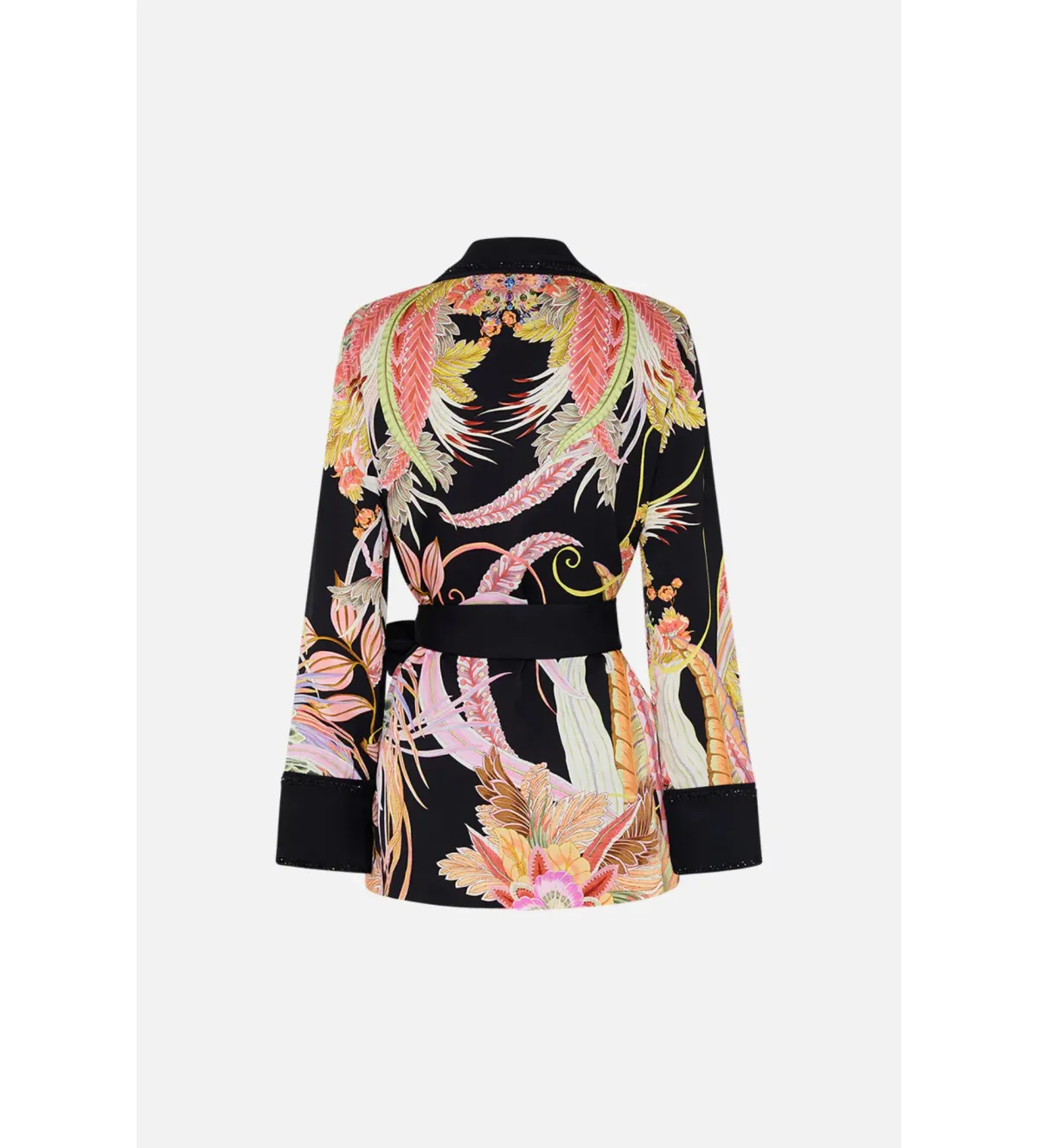 Camilla Relaxed Jacket with Hip pockets in Lady of the Moon Size S / AU 10 - Image 6