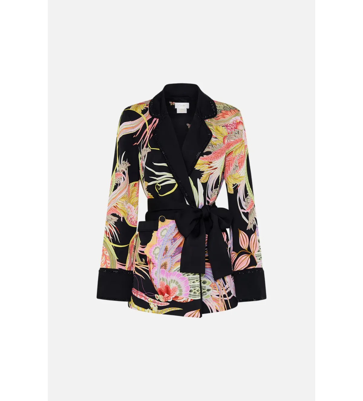 Camilla Relaxed Jacket with Hip pockets in Lady of the Moon Size S / AU 10 - Image 5