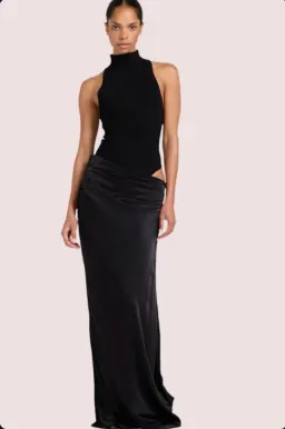 Henne Soraia Dress in Black Size 10 for rent on The Volte - image 1