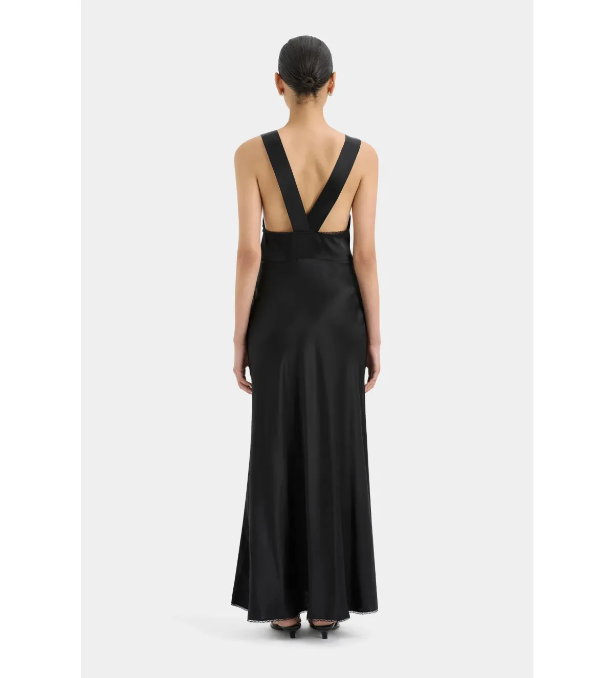 Sir the Label Aries Cut Out Gown Black Size 2 AU 10 - Image 3