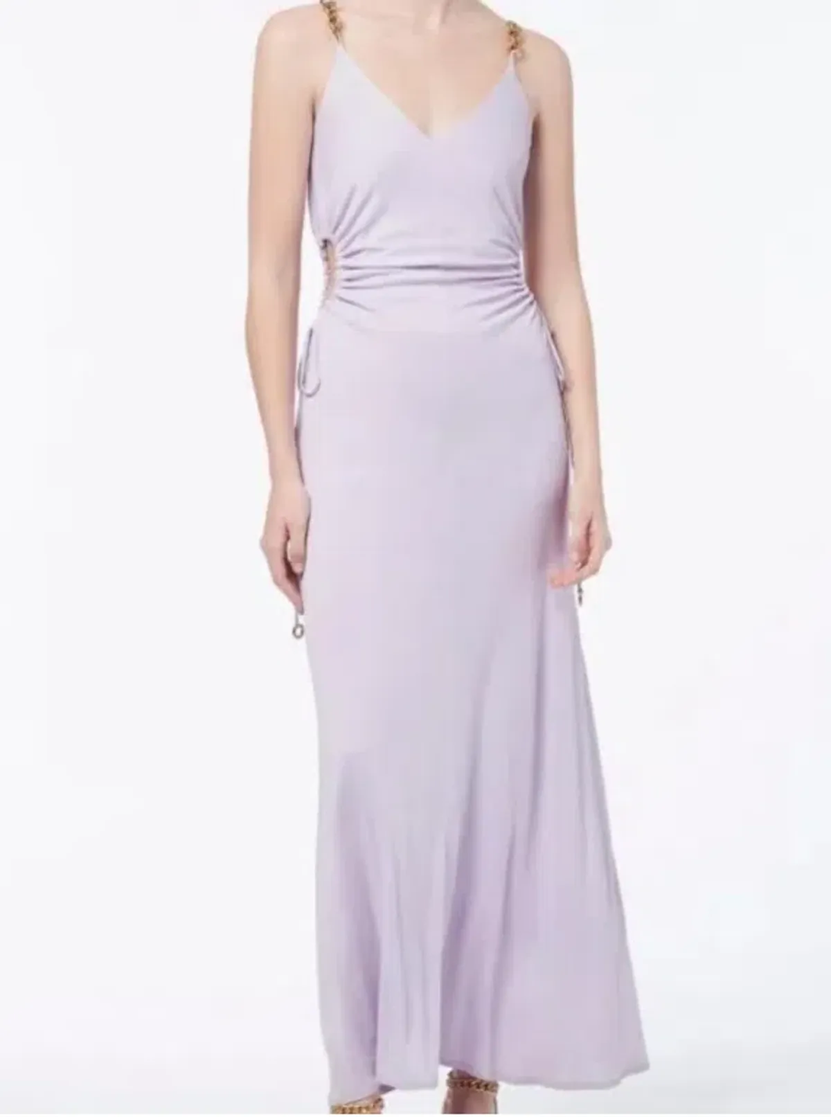 Manning Cartell Tuning Chain Dress Maxi Lilac Size AU 6 - Image 1