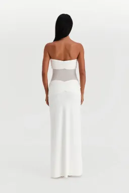 Sasha Therese Amara Maxi Dress in Ivory Size M / AU 10 for rent on The Volte - image 5