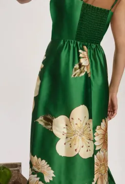 ALEMAIS Sage Midi Dress Green size 10 for rent on The Volte - image 4