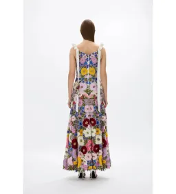 Rachel Gilbert Nya Gown in Multi floral Size 5/ AU 16 for rent on The Volte - image 4