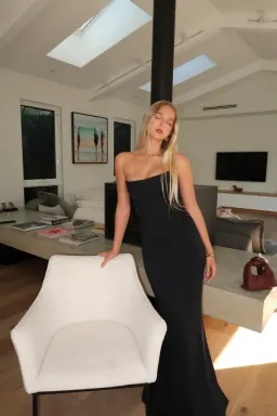 HNTR the Label Louie Gown Noir Size XS/AU 6 for rent on The Volte - image 3