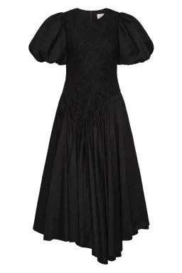 Aje Wisteria Midi Dress Black Size 12 for rent on The Volte - image 5