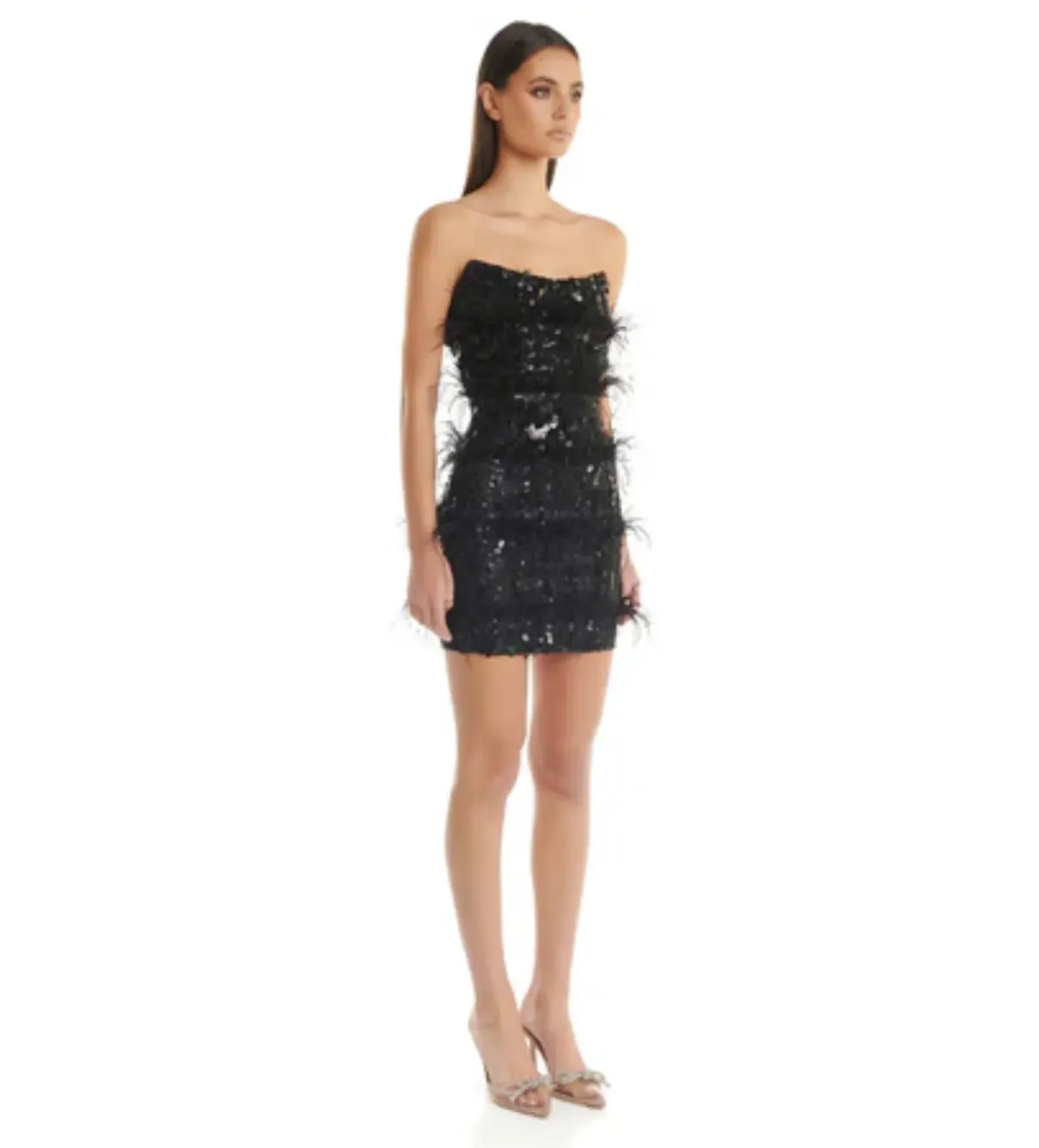 Eliya The Label Tiffany Mini Dress in  Black Size XXL / AU 16 - Image 2
