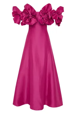 Aje Etta Gown Dress Pink Size 8 for rent on The Volte - image 5