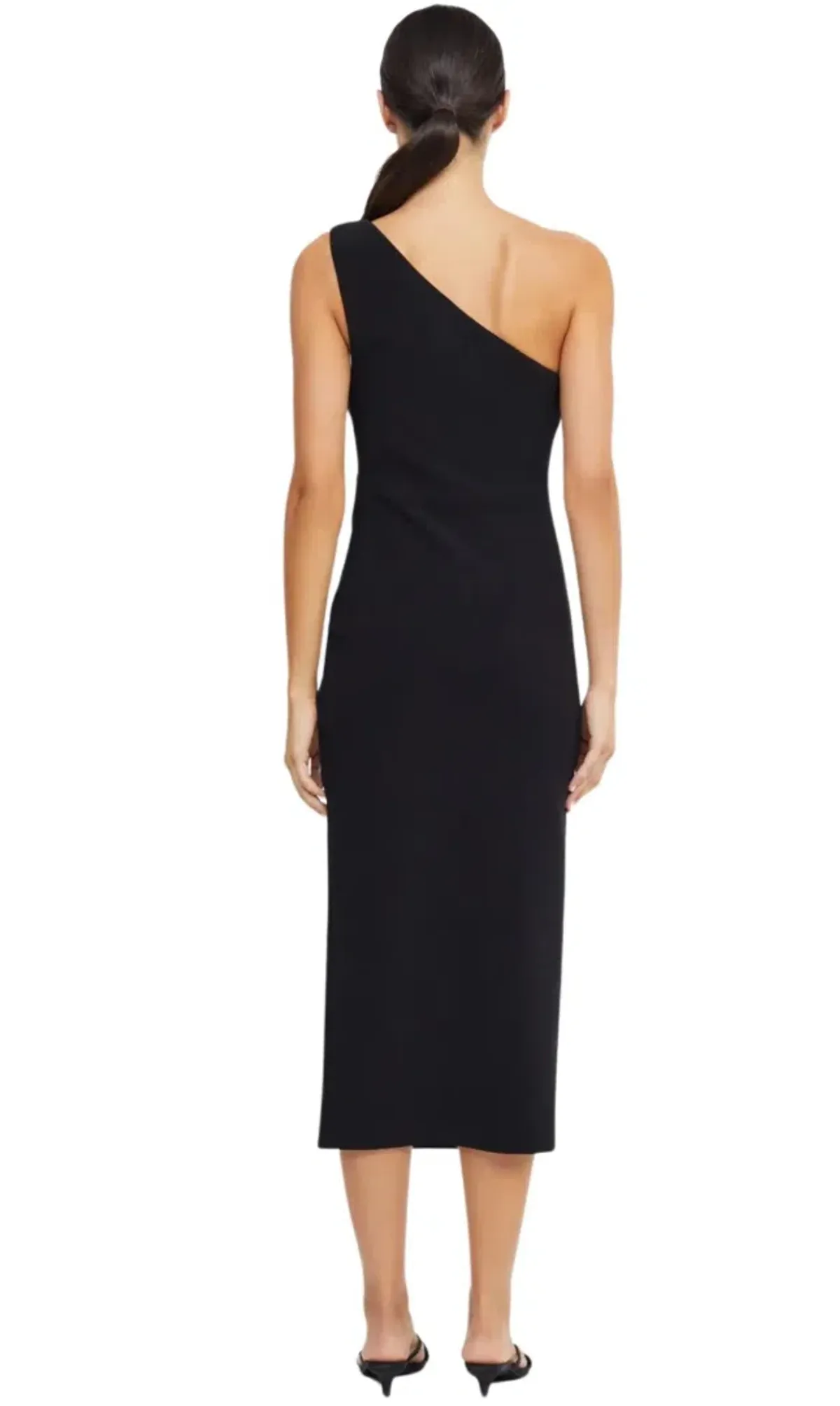 Bec & Bridge Be Mine One Shoulder in Navy Size 16 - Image 2