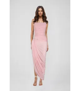 Atoir Valerie Midi Gown Vintage Pink Size AU 8 for rent on The Volte - image 1