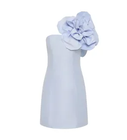 Aje Florence Mini Dress Icy Blue Size 10  for rent on The Volte - image 5