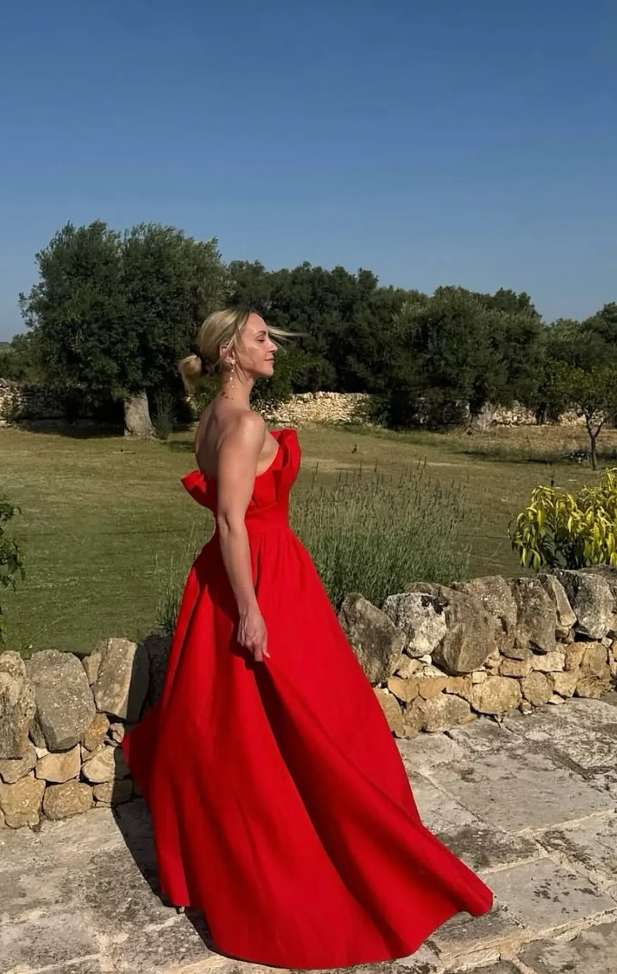 Elliatt Laurel Sleeveless Maxi Dress Red Size 12 - Image 3