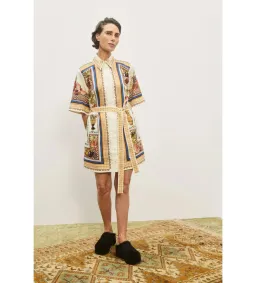 Alemais Mercado Mini Dress Multicolour Size AU 14 for rent on The Volte - image 1