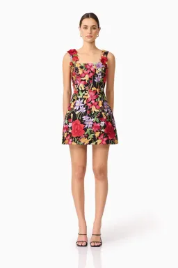 Elliatt Talia Mini Dress Floral Size 6 for rent on The Volte - image 1