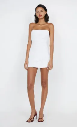 Bec and Bridge Aaliyah Sequin Mini Dress in White Size XS / AU 6 for rent on The Volte - image 1
