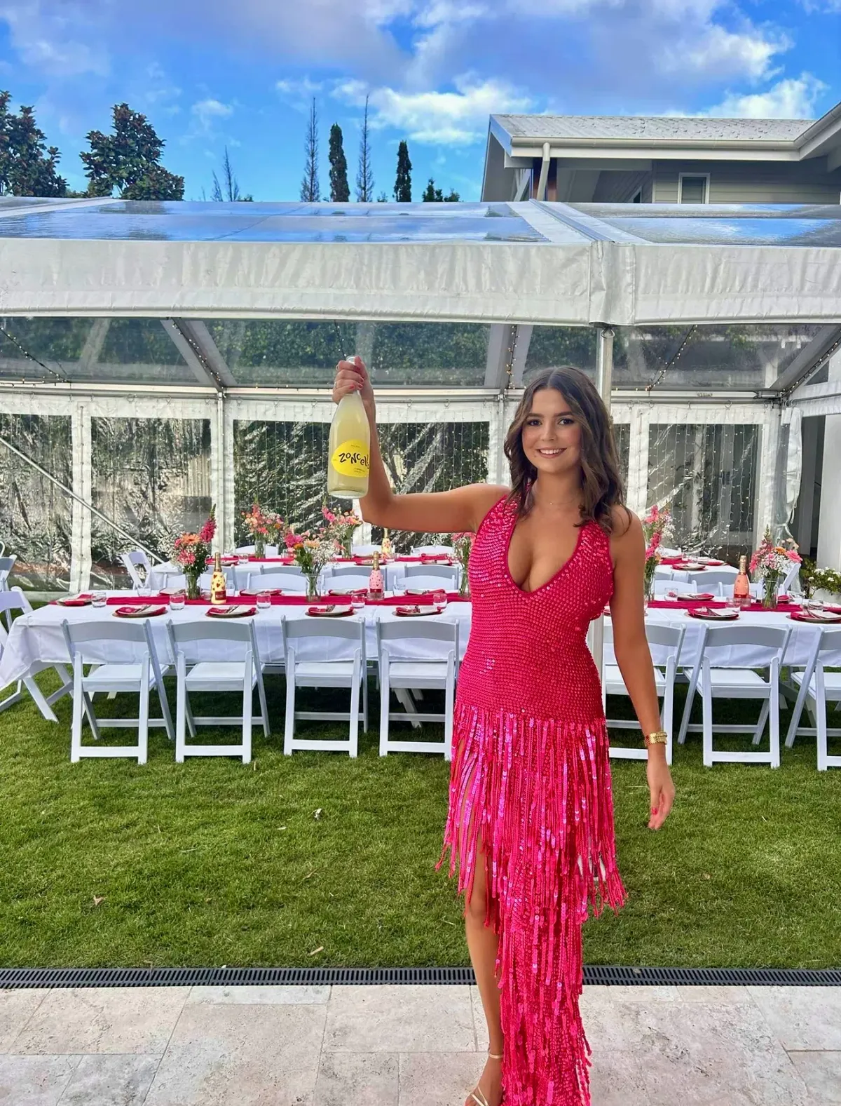 Retrofete Libra Maxi Hyper Pink - Image 2