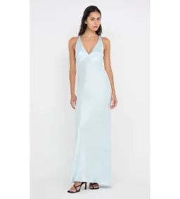 Bec + Bridge The Dreamer V Neck Dress Arctic Blue Size 4 for rent on The Volte - image 1