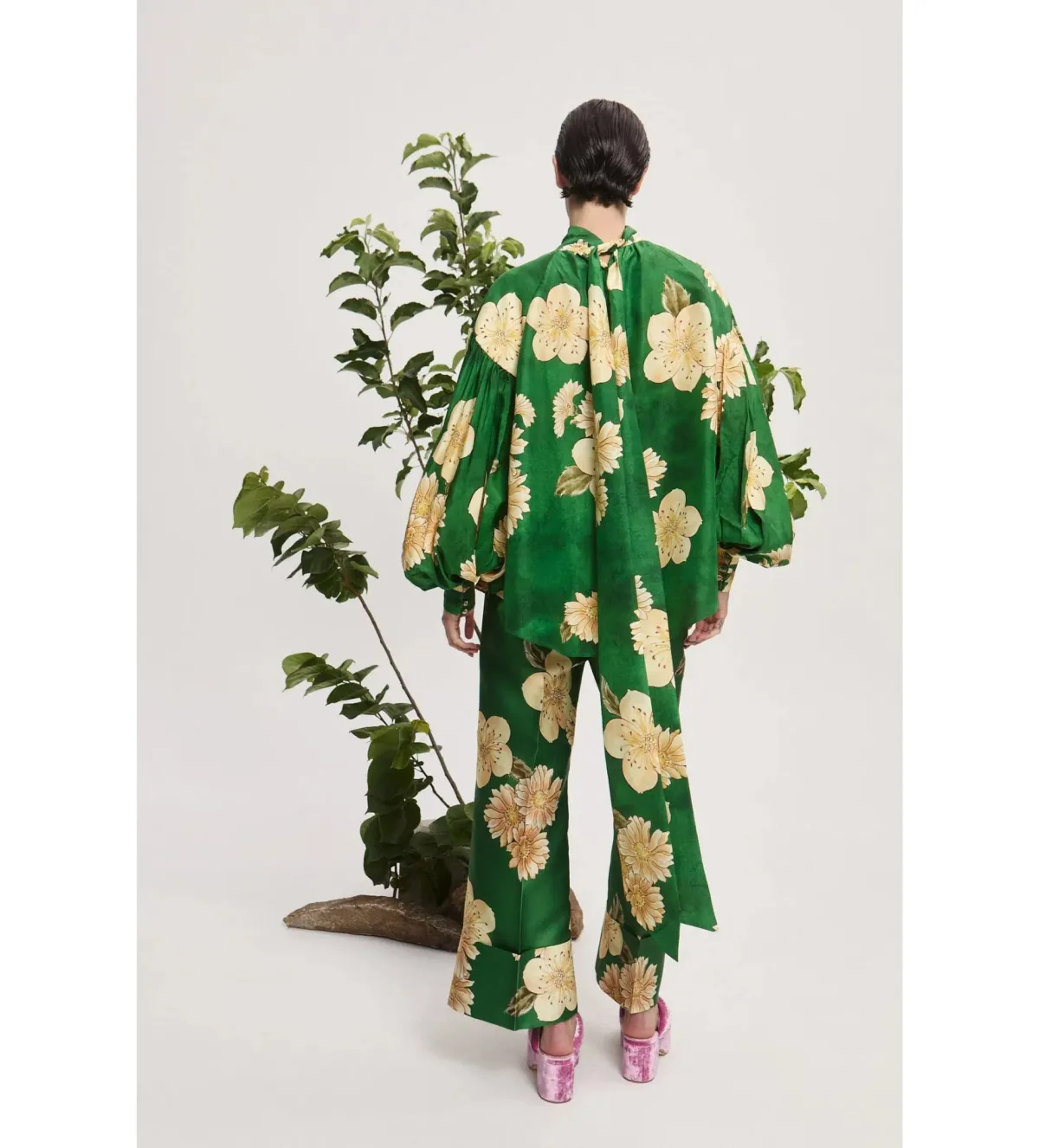 Alemais Sage Pant Green Size 8 - Image 2