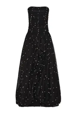 Aje Juniper Maxi Gown Black Size 8 for rent on The Volte - image 6