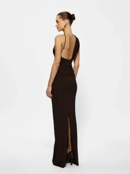 Effie Kats Greer Gown Brown Size 8 for rent on The Volte - image 2