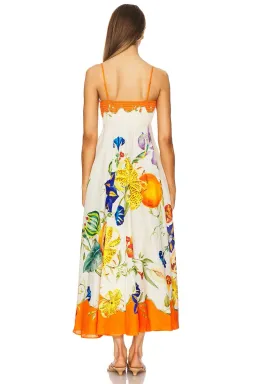 Alemais Flores Sundress Midi Size AU 10 for rent on The Volte - image 3
