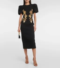 Rebecca Vallance Versailles Sequin Embellished Midi Dress Size 6 for rent on The Volte - image 1