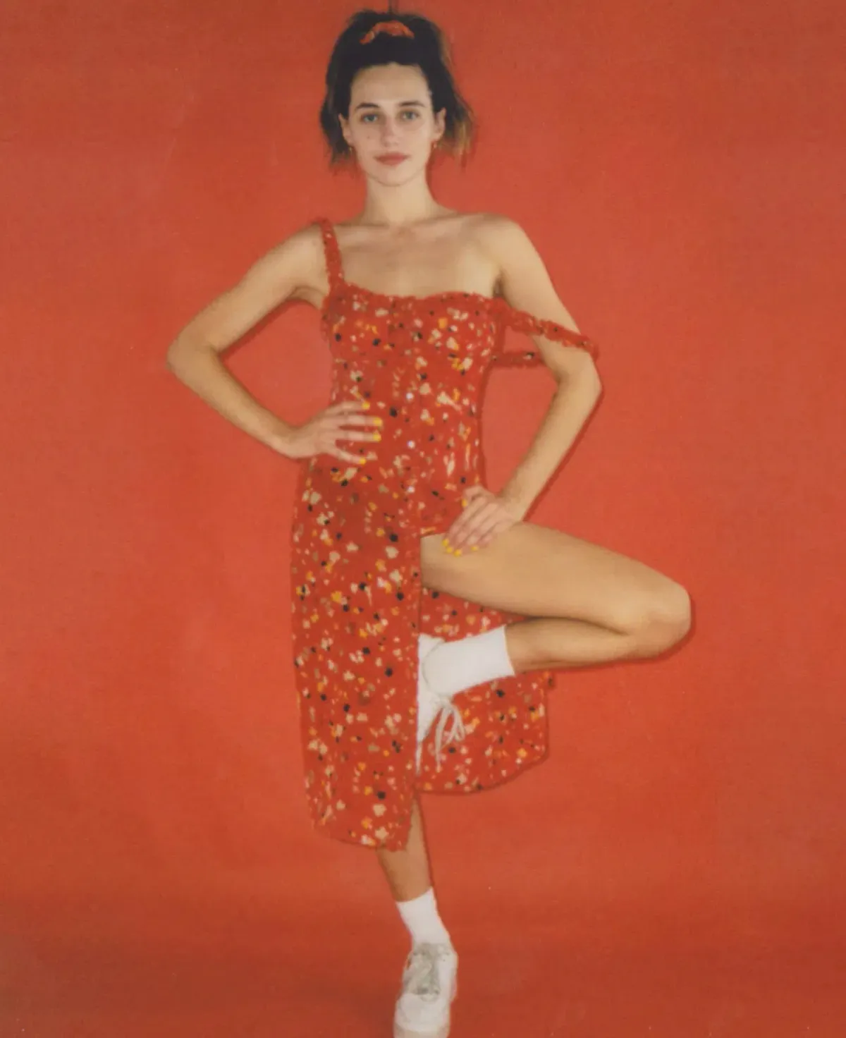 Realisation Par The Juliet in Rouge Fleur in Size M/AU 10 - Image 4