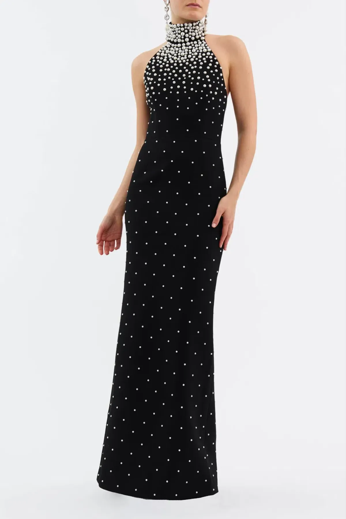 Rebecca Vallance Alivia Gown Maxi Dress in Black Size AU 10 - Image 6