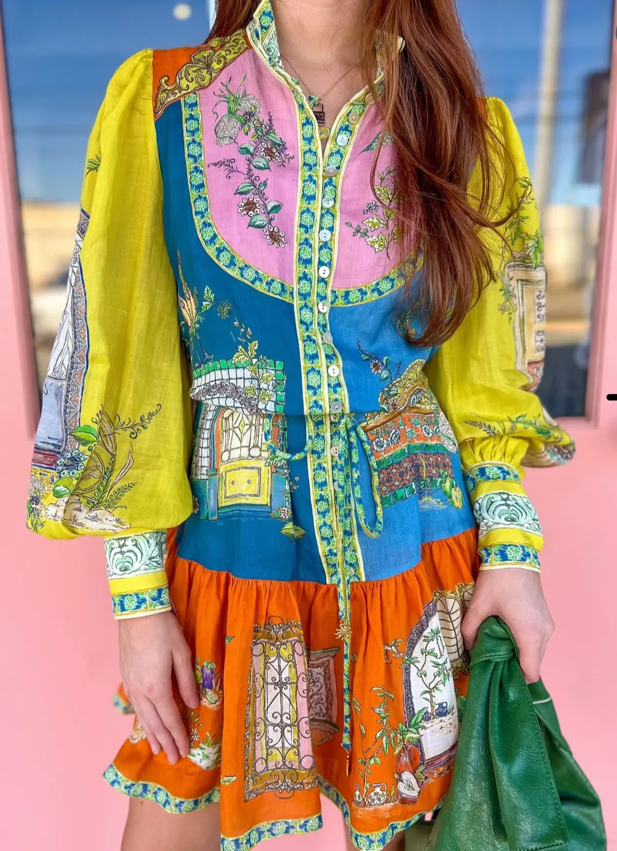 Alemais Monte Mini Dress Size 16 - Image 3