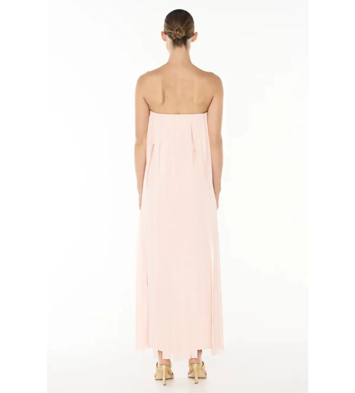 Manning Cartell Boundless Strapless Midi Dress Blush Size 10 - Image 4