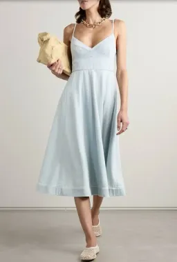 Zimmermann Acacia Denim Swing Dress size 2 for rent on The Volte - image 5