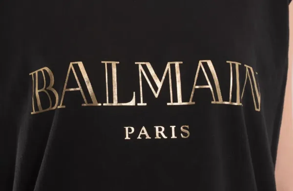 Balmain Logo T-Shirt Sleeveless Size 8 - Image 4