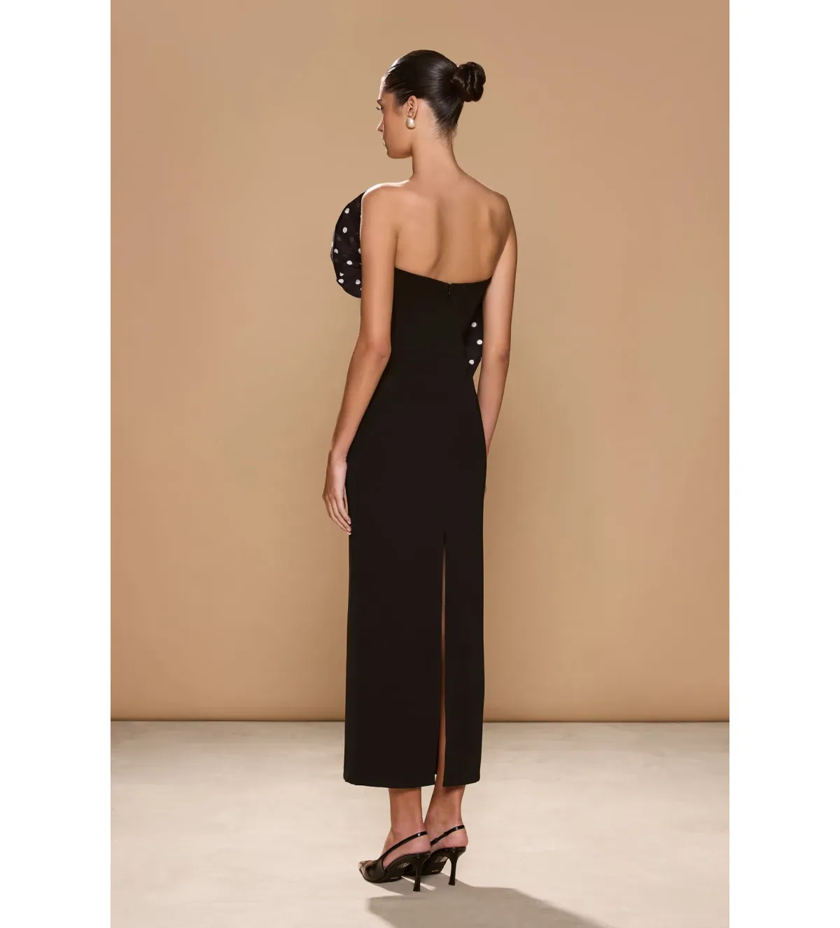 Sonya Moda Palermo Midi Dress Black Size M/AU 10 - Image 4