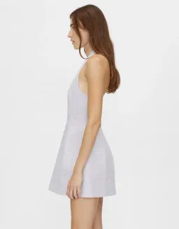 Camilla and Marc Altair Mini Halter Dress Lilac Size 12 for rent on The Volte - image 3