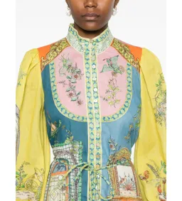 Alemais Monte Mini Dress Multi Size 8 for rent on The Volte - image 2