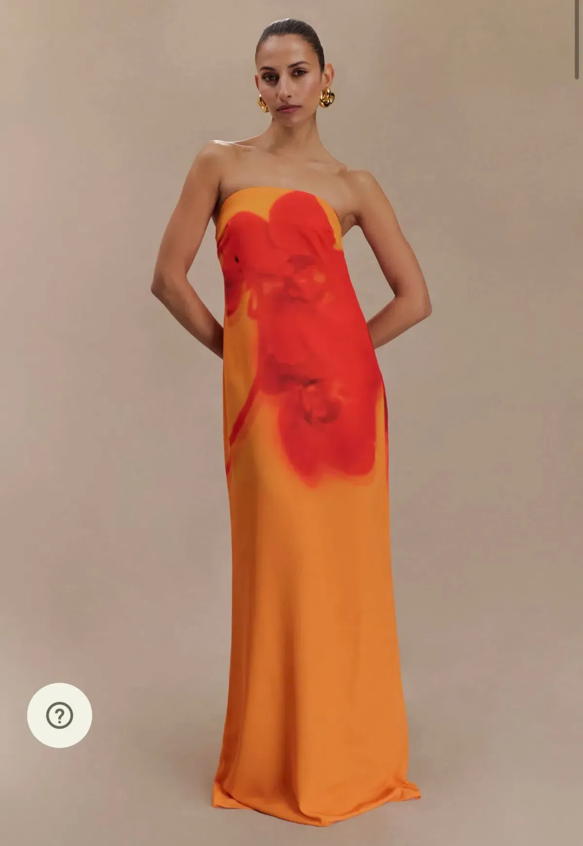 Meshki Amaya Strapless Maxi Dress Size M/AU 10 - Image 1