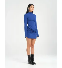 BENNI Veda Mini Dress Cobalt Blue Size AU 12 for rent on The Volte - image 2