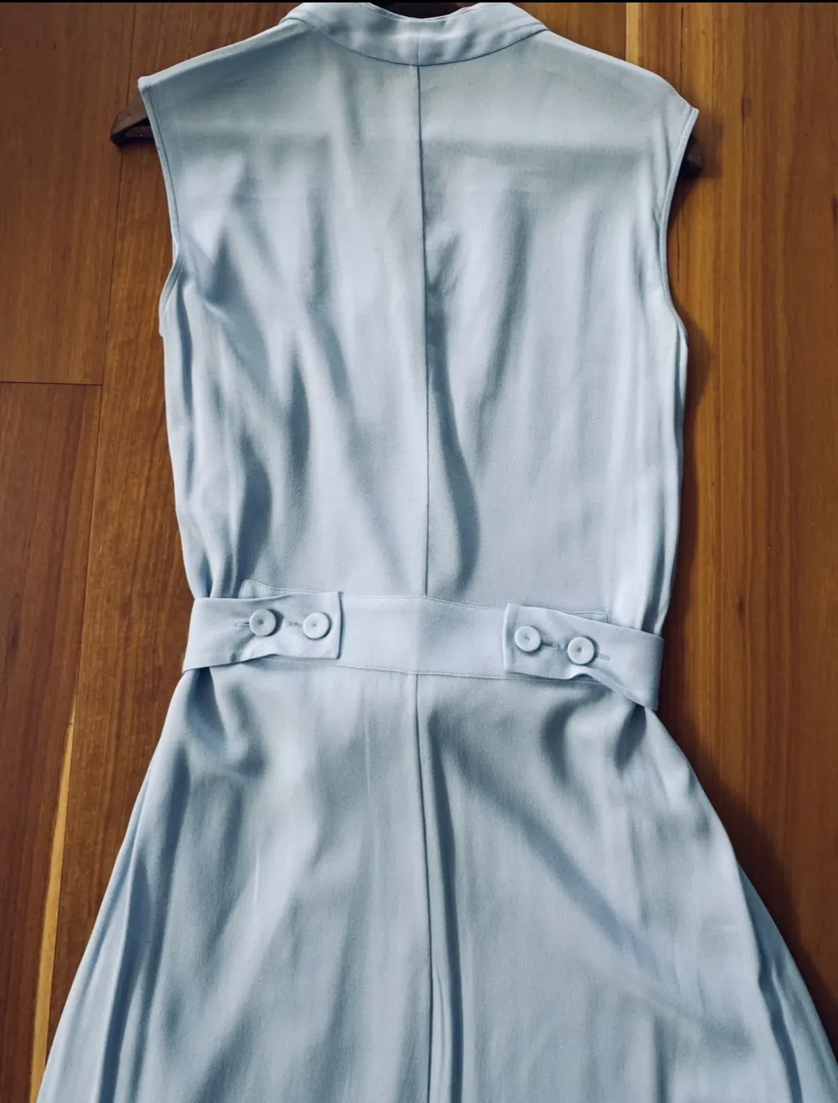 Another Tomorrow Shirtdress Purple Size 8 - Image 4