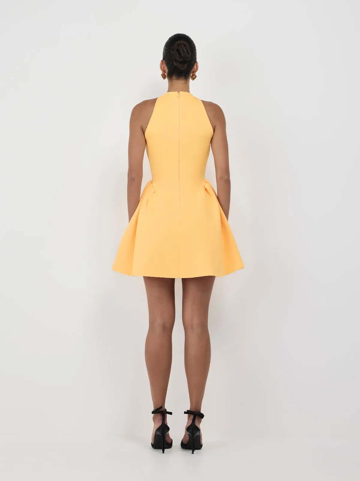 Sheike Sardinia Mini Dress Yellow Size 10 - Image 3