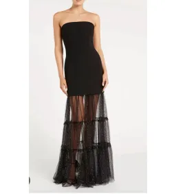 Rebecca Vallance Alyssa Gown Black Size 6 for rent on The Volte - image 1