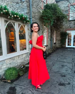 Elliatt Laurel Sleeveless Maxi Dress In Red Size M/AU 10 for rent on The Volte - image 2