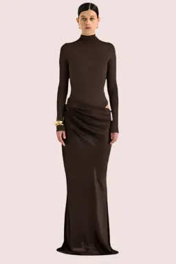 Henne Soraia Brown Size 8 for rent on The Volte - image 1