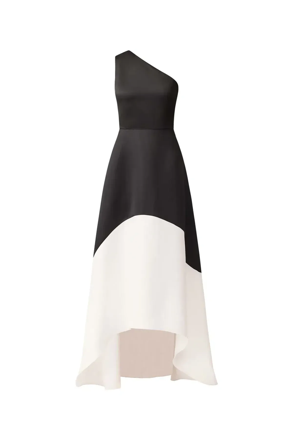Elliat - Sorrel One Shoulder Gown in Black & White - Size 10 - Image 5
