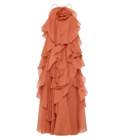 Aje Pandorea Layered Maxi Dress - Size 10 for rent on The Volte - image 4